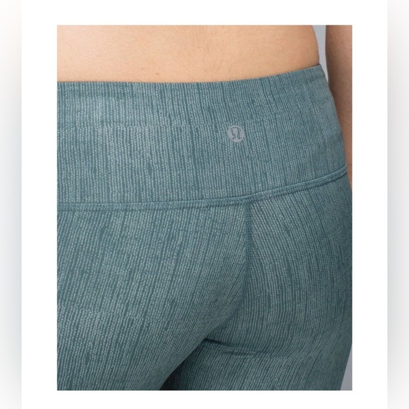 Lululemon Wunder Under Leggings Luxtreme Burlap Texture | Sz 8 - Picture 12 of 13